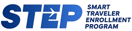 A logo for the Smart Traveler Enrollment Program.